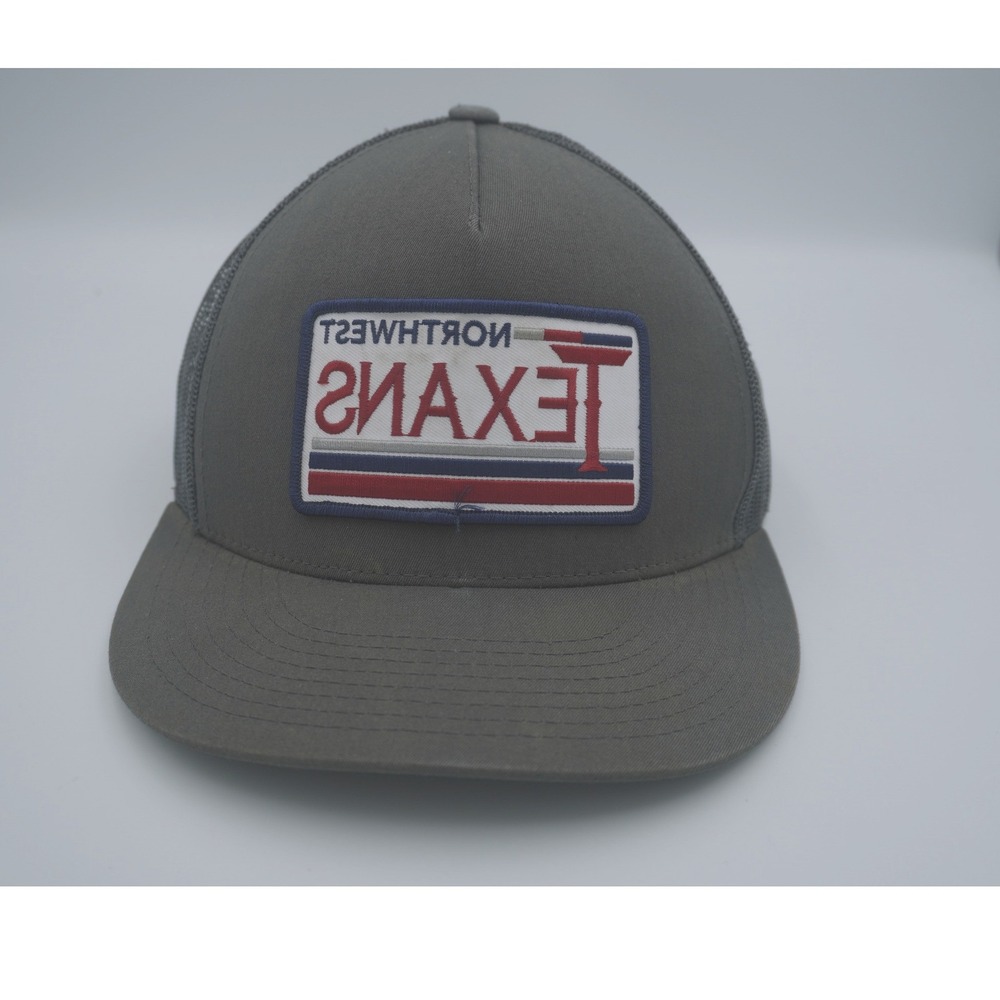 Yupoong Trucker Hat OSFM Northwest Texans Gray Mesh Snapback Cap